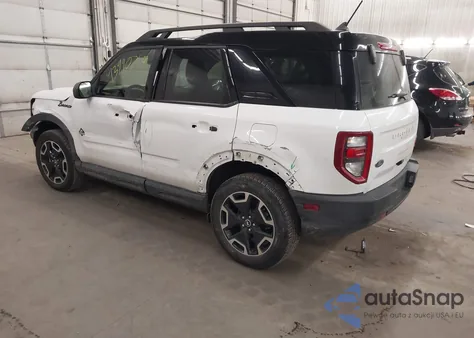 2023 Ford Bronco Sport Outer Banks z USA, uszkodzony, nr VIN 3FMCR9C65PRD61737